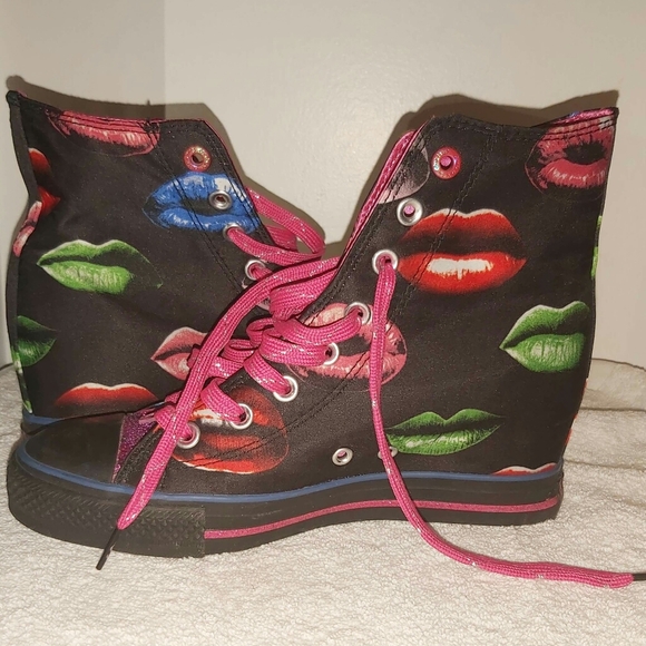 Daddy's Money secret Wedge Converse - Picture 3 of 4